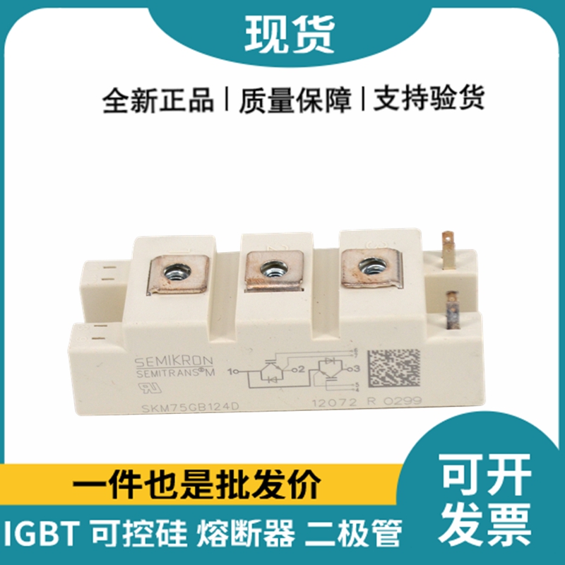 西門康SEMIKRON 功率IGBT模塊 SKM75GB124D