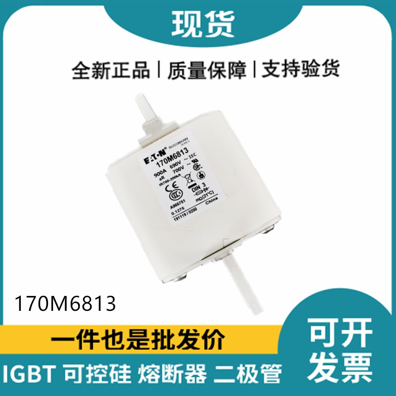 巴斯曼BUSSMANN低壓快速熔斷器 170M6813