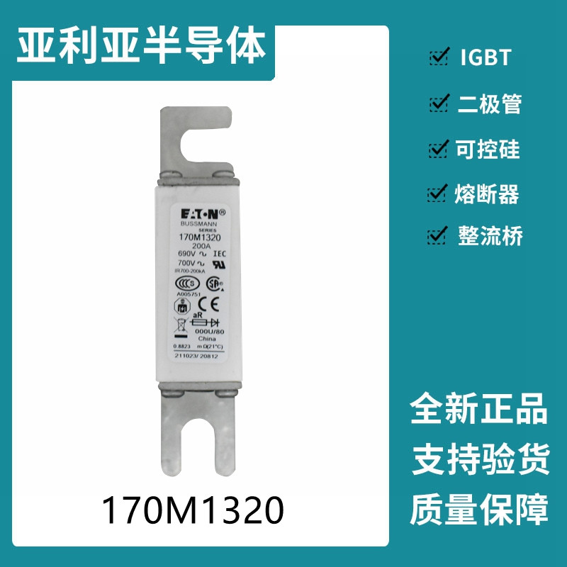 巴斯曼BUSSMANN低壓快速熔斷器 170M1320