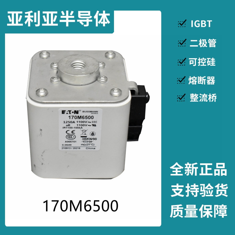 巴斯曼BUSSMANN低壓快速熔斷器 170M6500