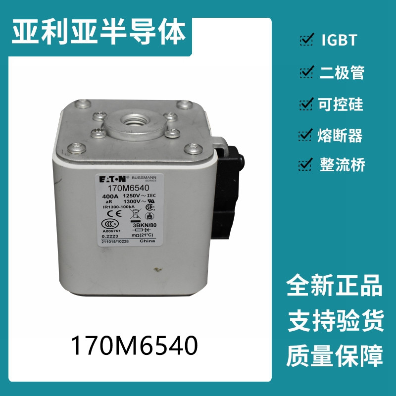 巴斯曼BUSSMANN低壓快速熔斷器 170M6540